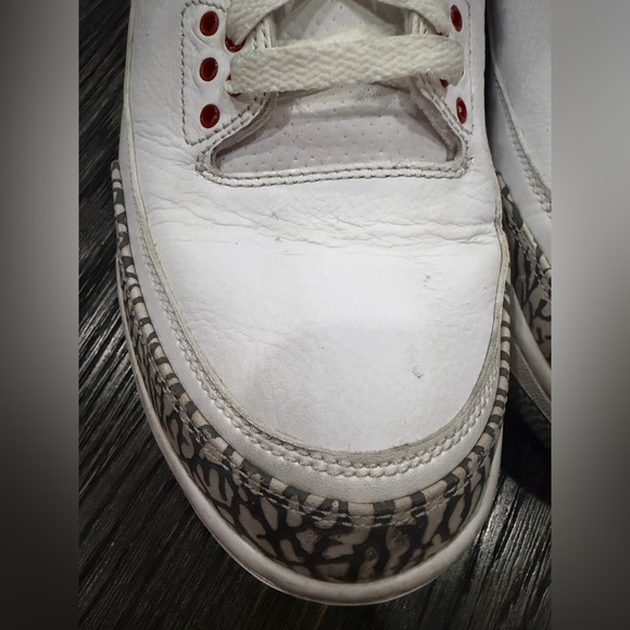 Nike Air Jordan 3 Retro True Blue White Red 2016 Used Men's size 11 - Picture 5 of 12